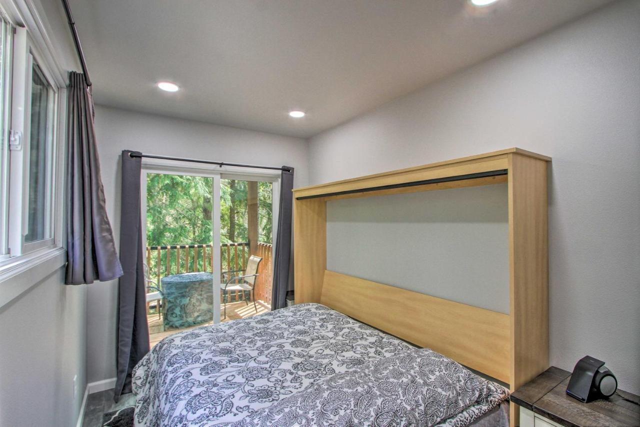 Unique Container Studio With Deck And Fire Pit! Buckley ภายนอก รูปภาพ